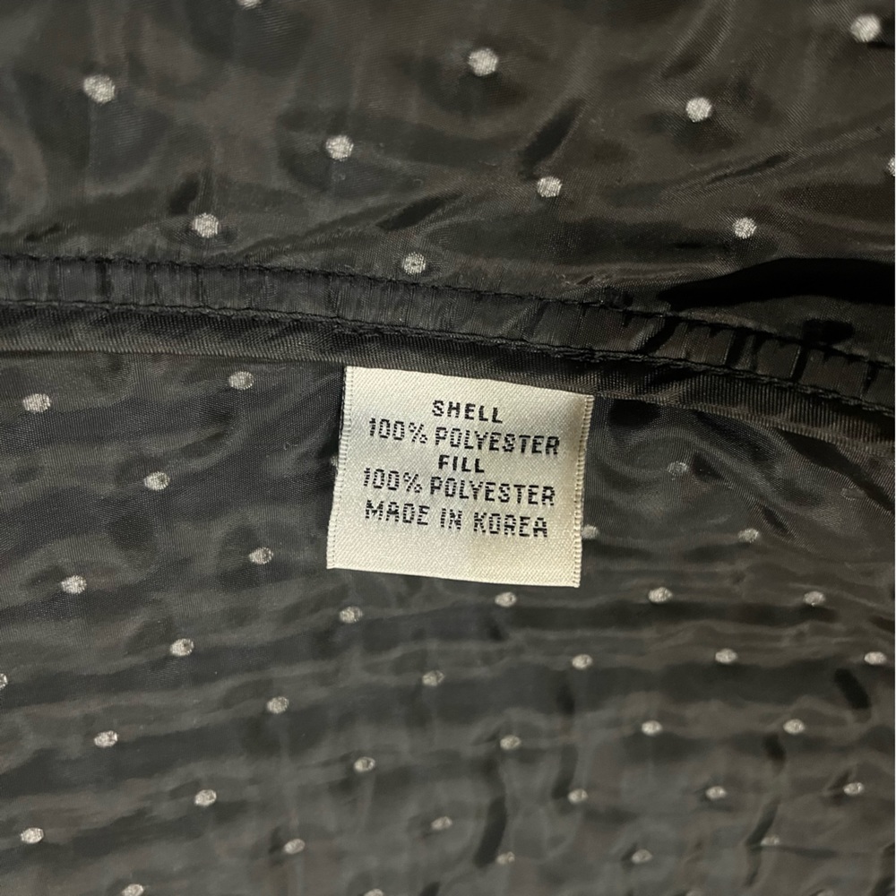 Talbots black polka dot casual lightweight jacket - Picture 12 of 13